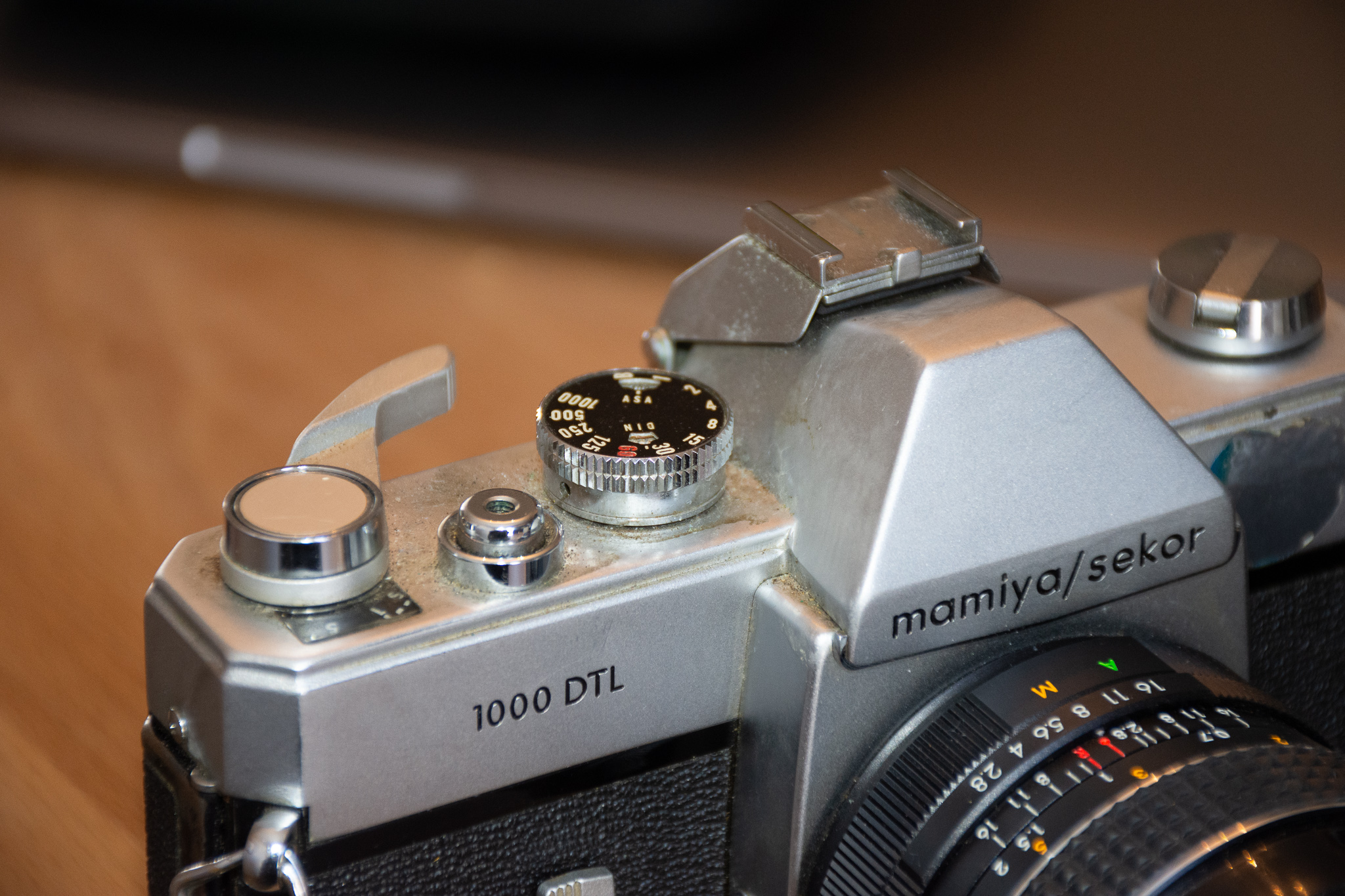 Mamiya/Sekor 1000DTL Camera Closeup Front